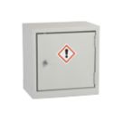Barton  1-Shelf COSHH Cabinet  Grey 457mm x 305mm x 457mm