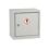 Barton  1-Shelf COSHH Cabinet  Grey 457mm x 305mm x 457mm