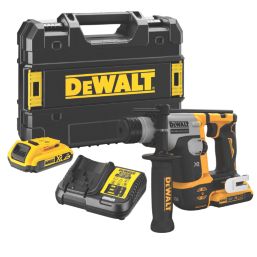 DeWalt DCH172D2-GB 2.2kg 18V 2 x 2.0Ah Li-Ion XR Brushless Cordless Ultra-Compact SDS Plus Drill