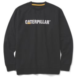 CAT Midweight Crewneck Sweatshirt Sweat Shirts Black 3X Large 50" Chest