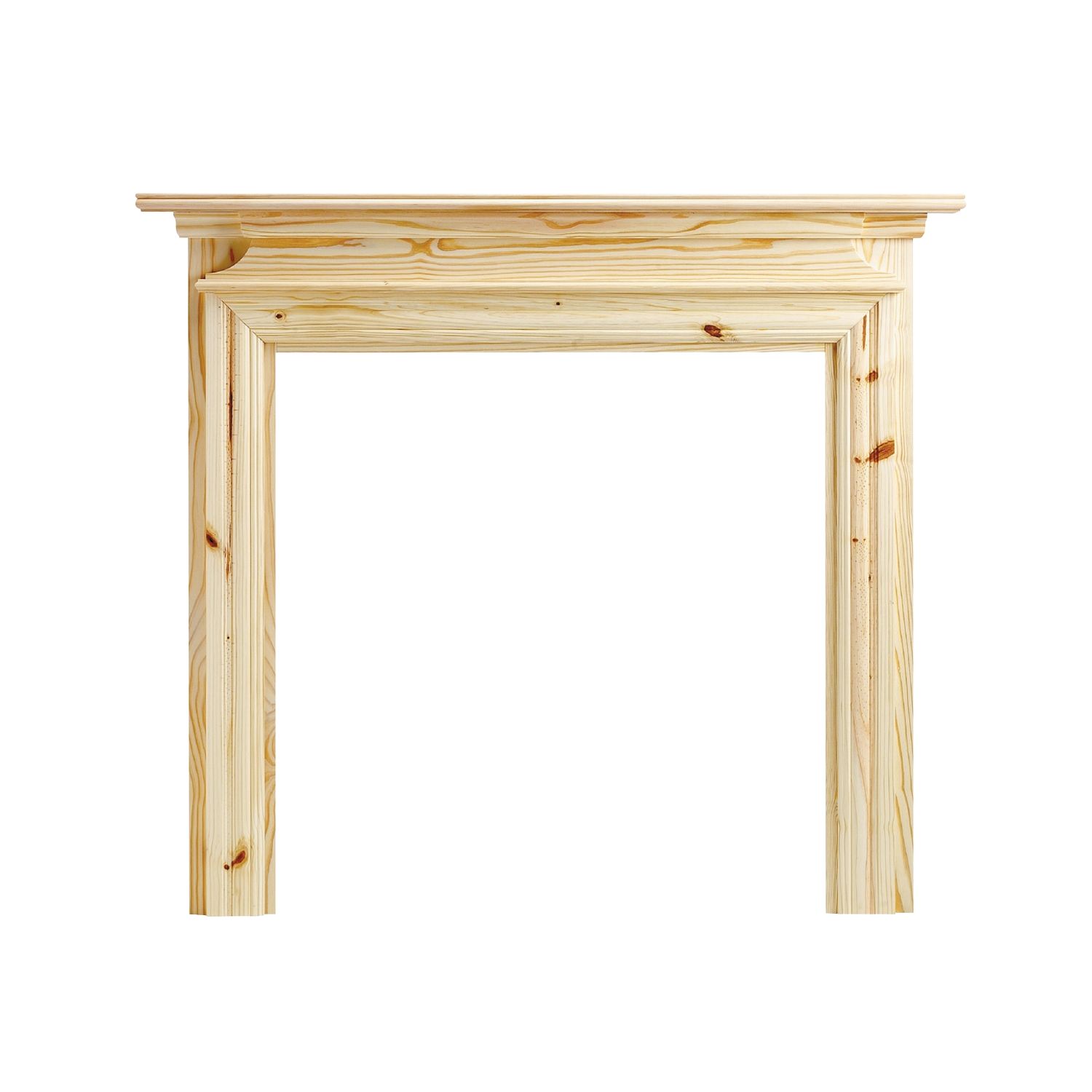 Focal Point Charlottesville Fire Surround Pine Veneer 1340mm x 1172mm (2208G)