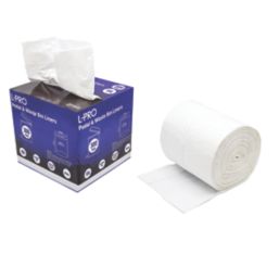 L-PRO  White Pedal Bin Liners in Dispenser Box 15Ltr 300 Pack