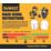 DEWALT  Large Full Face Mask Respirator A2-P3