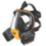 DEWALT  Large Full Face Mask Respirator A2-P3