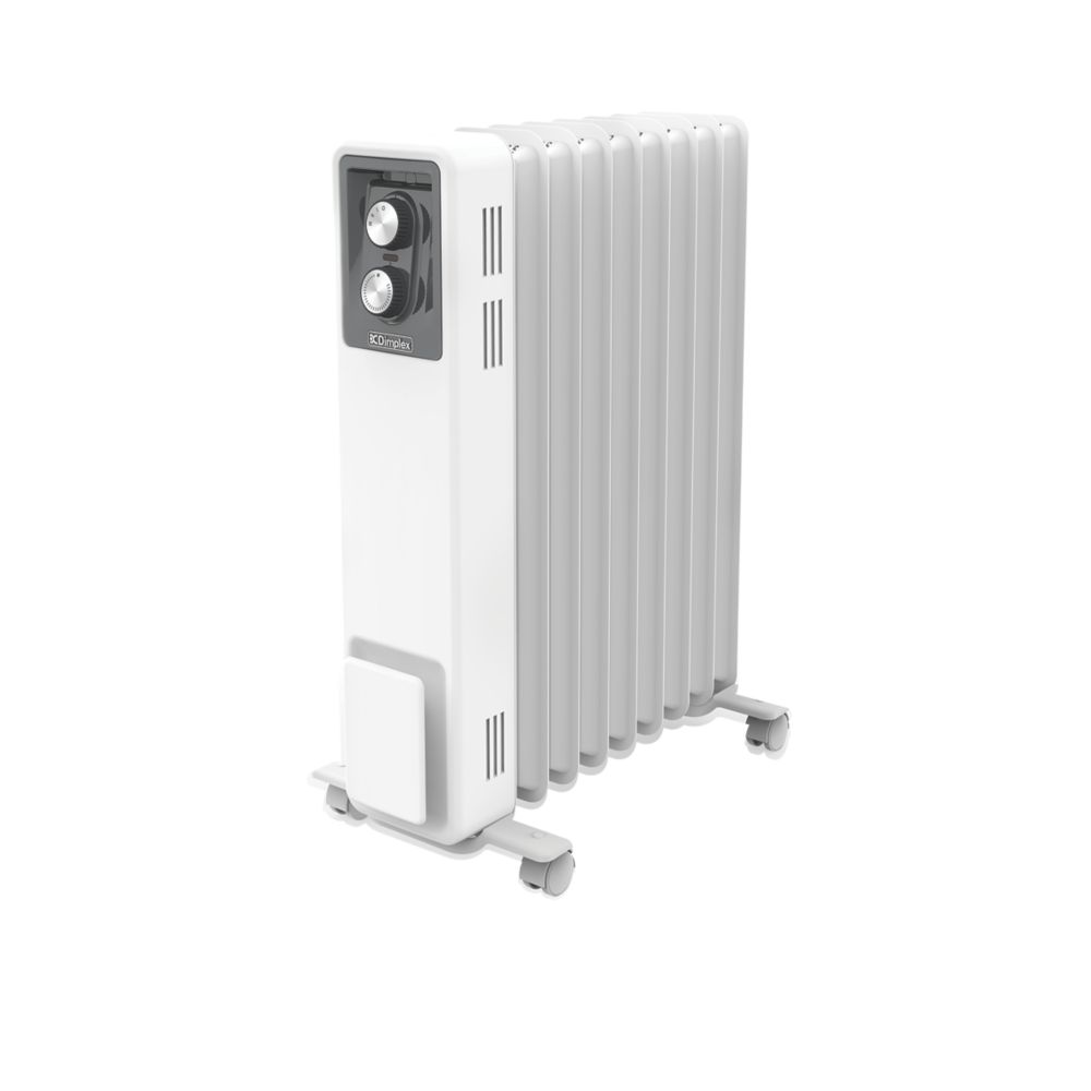 Dimplex ECR20 Freestanding Oil-Free Radiator 2000W - Screwfix