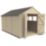 Forest  8' x 12' (Nominal) Apex Overlap Timber Shed with Assembly