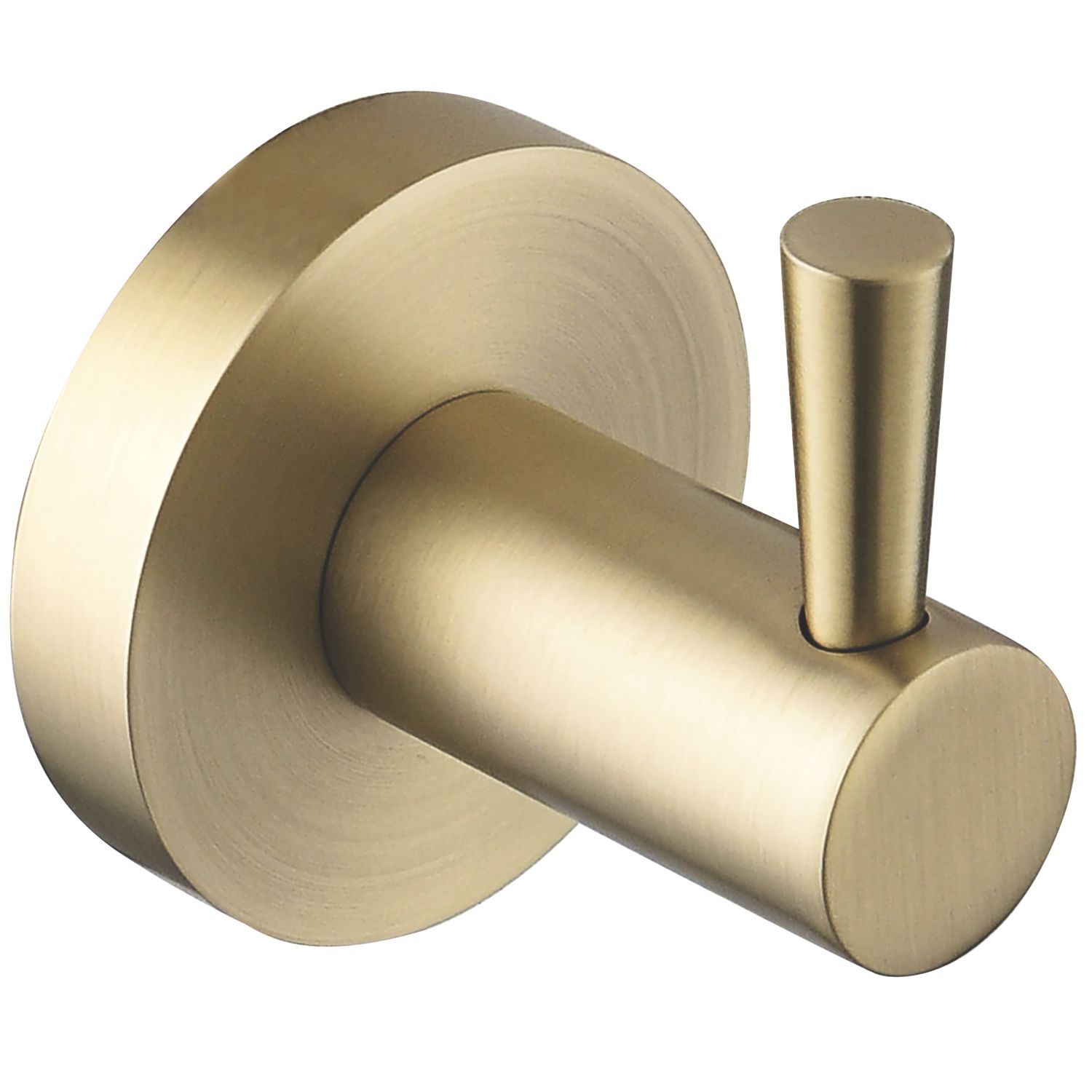 Bristan Round Hook Brushed Brass (220KL)