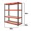 RB Boss  4-Tier Metal Garage Shelving Unit 1525mm x 610mm x 1980mm 3 Pack