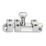 Smith & Locke Flat Door Bolt Polished Chrome 40mm
