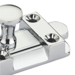 Smith & Locke Flat Door Bolt Polished Chrome 40mm