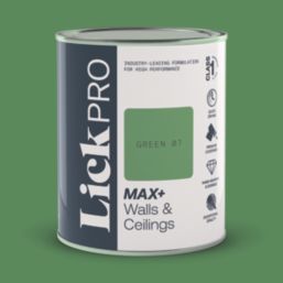 LickPro Max+ 1Ltr Green 07 Matt Emulsion  Paint