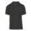 Regatta Navigate Short Sleeve Polo Shirt Black/Seal Grey X Large 43.5" Chest