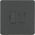 Knightsbridge  13A Switched Fused Spur  Anthracite