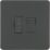 Knightsbridge  13A Switched Fused Spur  Anthracite
