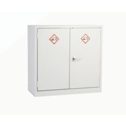 Barton  1-Shelf Acid Cabinet White 915mm x 457mm x 915mm