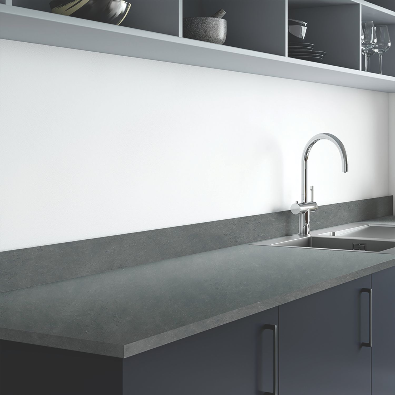 Wilsonart Brasilia Upstand 3000mm x 70mm x 12mm (220YR)