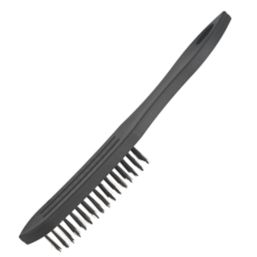 Essentials Wire Brush with Carbon Steel Bristles