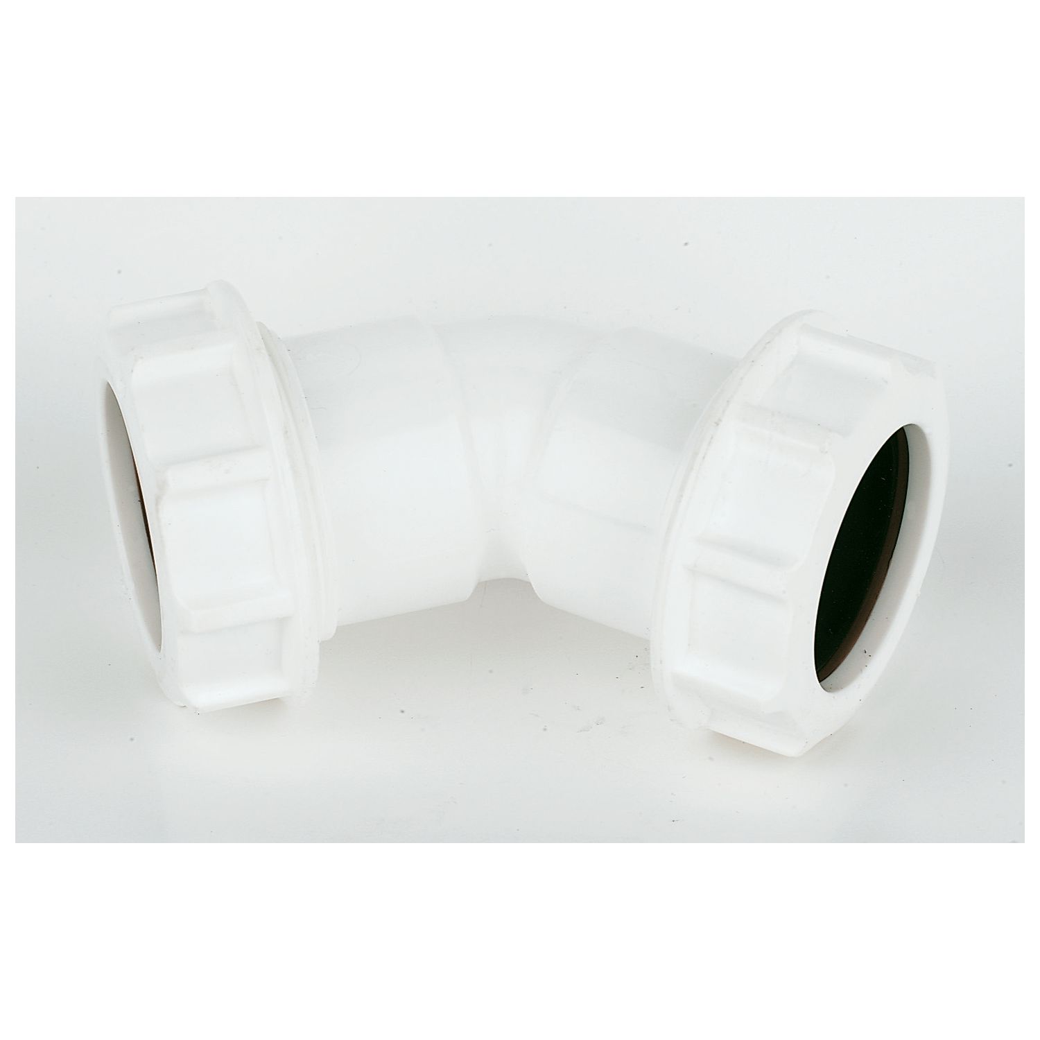 FloPlast WC18 Universal Compression Waste Bend 135 (45°)° 32mm (22157)