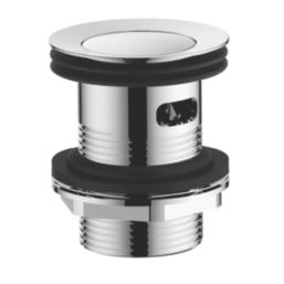 Swirl Ola Chrome 117mm Cloakroom Lever Mono Basin Mixer Tap  With Clicker Waste