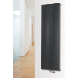 Ximax Aurora 1800mm x 300mm 2474BTU Anthracite Vertical Designer Radiator