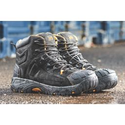 Site Fortress   Safety Boots Black Size 10