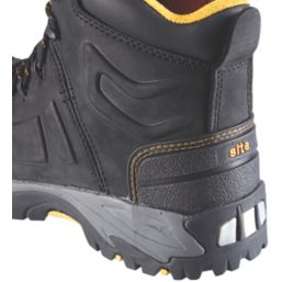 Site Fortress   Safety Boots Black Size 10