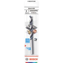 Bosch PointTeQ Straight Shank Metal Drill Bit 6mm x 93mm