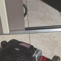 Rowlinson  8' x 5' 6" (Nominal) Apex Metal Shed Light Grey