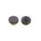 ETAL Danva 15mm x 1/2" Anthracite Straight & L/S Modern Thermostatic Radiator Valve & Lockshield