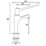 Bristan Lever 6 Contemporary Single Lever High Neck Pillar Kitchen Taps Chrome
