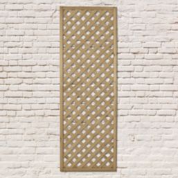 Forest Rosemore Softwood Rectangular Trellis 2' x 6' 5 Pack
