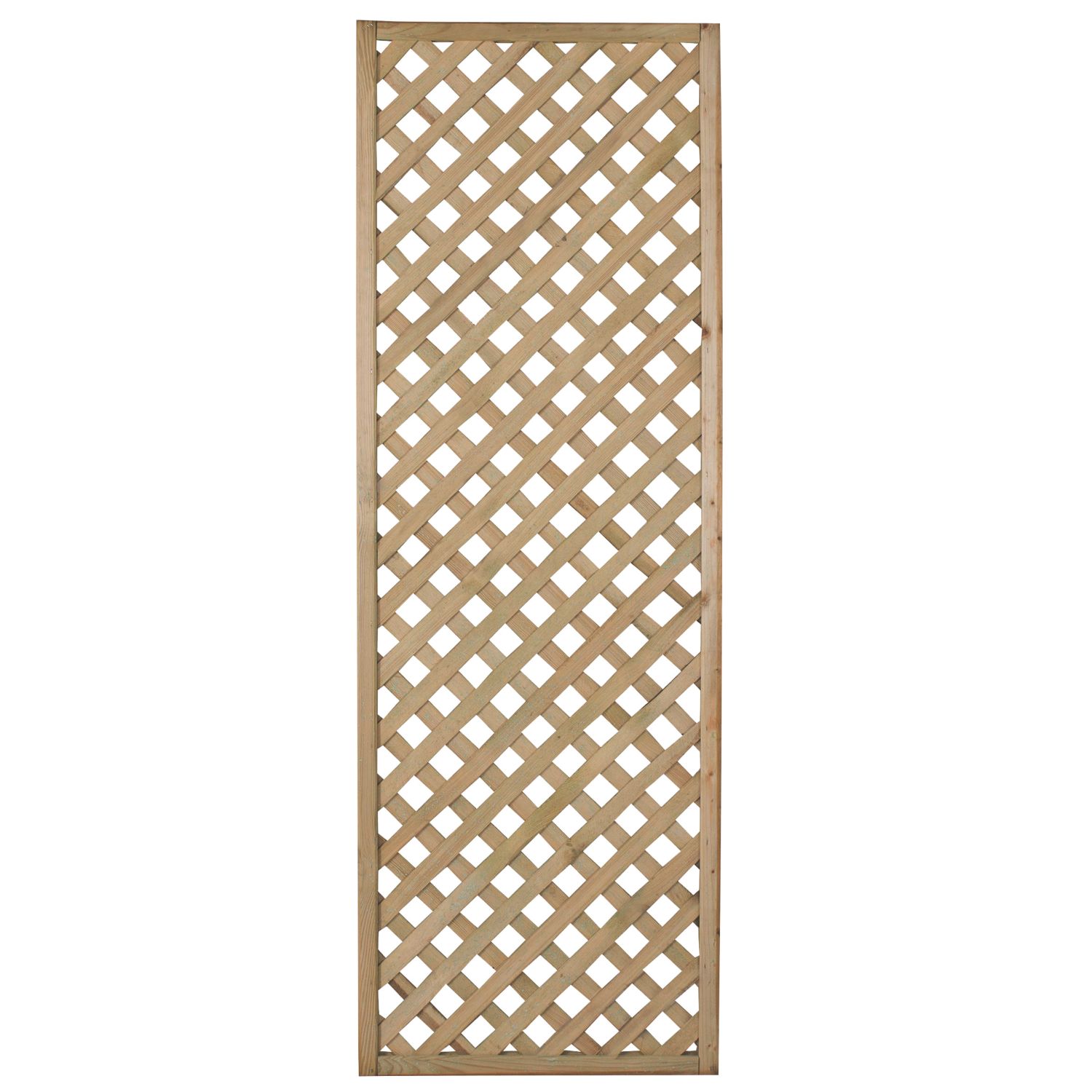 Forest Rosemore Softwood Rectangular Trellis 2' x 6' 5 Pack (221JG)