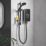 Triton Collection Matte Black 8.5kW  Electric Shower