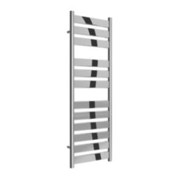 Reina 1200mm x 400mm 1416BTU Chrome Flat Designer Towel Radiator