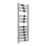 Reina 1200mm x 400mm 1416BTU Chrome Flat Designer Towel Radiator
