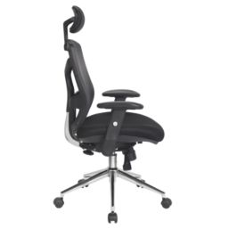 Nautilus Designs Polaris High Back Executive Chair Black