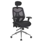 Nautilus Designs Polaris High Back Executive Chair Black