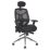 Nautilus Designs Polaris High Back Executive Chair Black