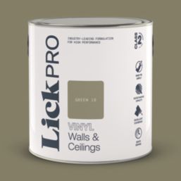 LickPro  2.5Ltr Green 19 Vinyl Matt Emulsion  Paint
