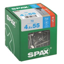 Spax  TX Mixed Self Drilling Sealing Screws 4.5mm x 55mm 70 Pack