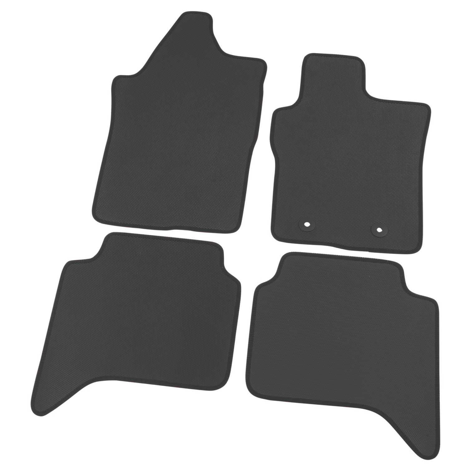 Unique Products Ford Ranger 2022 on Rubber Automotive Mat 4 Pieces (221VE)