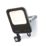 Stanley  Outdoor LED Slimline Floodlight With PIR Sensor Black 50W 5500lm