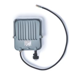 Stanley  Outdoor LED Slimline Floodlight With PIR Sensor Black 50W 5500lm