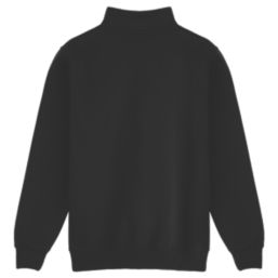 Pro RTX  1/4 Neck Zip Sweatshirt Black 2X Large 48 / 50" Chest