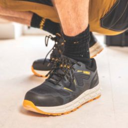 DEWALT Bourne Size 10  Grey / Black   Steel Toe Cap Safety Trainers