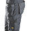 Snickers 6201 Everyday Work Trousers Steel Grey 36" W 32" L