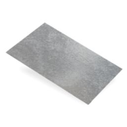 Essentials Smooth Protective Door Plate Galvanised Steel 250mm x 500mm x 1mm