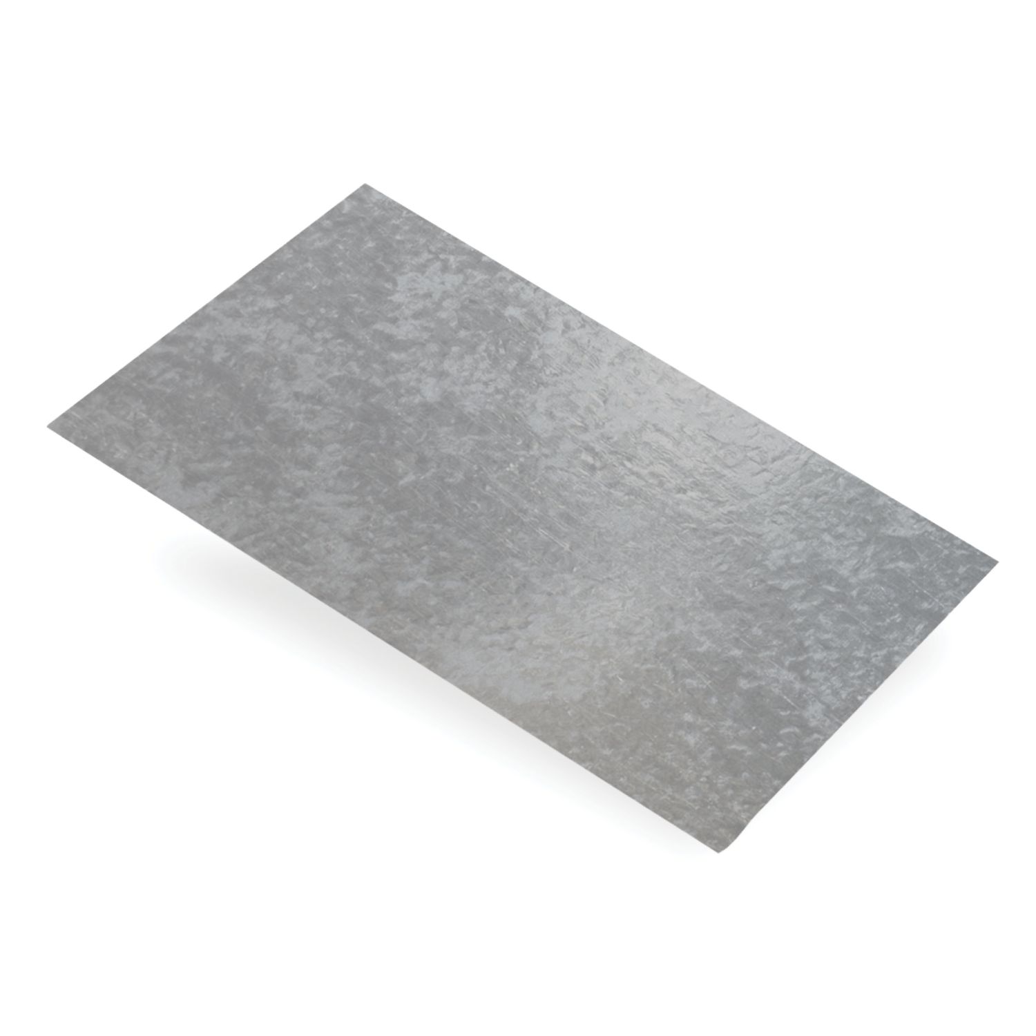 Essentials Smooth Protective Door Plate Galvanised Steel 250mm x 500mm x 1mm (222CP)