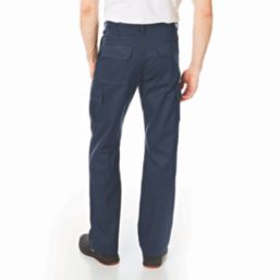 Lee Cooper LCPNT205 Cargo Trousers Navy 40" W 33" L