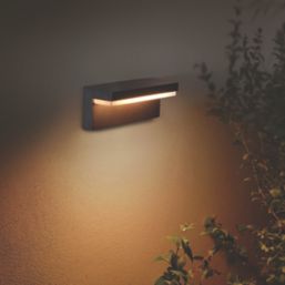 Philips Hue Nyro Outdoor LED Smart Down Wall Light Black 13.5W 1020lm